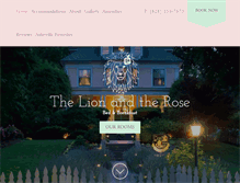 Tablet Screenshot of lion-rose.com